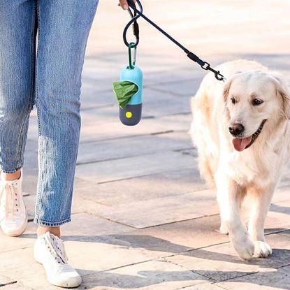 Imaginea Distribuitor de pungi pentru excremente canine cu iluminare
