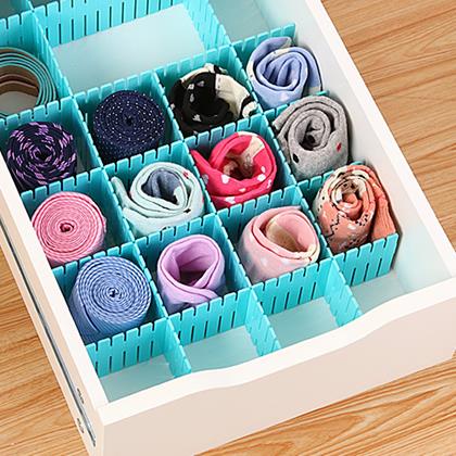 Imaginea din Despărțitoare ajustabile pentru sertar, 4 bucăți