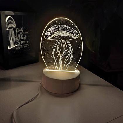 Imaginea din Lampă decorativă 3D  -  meduză