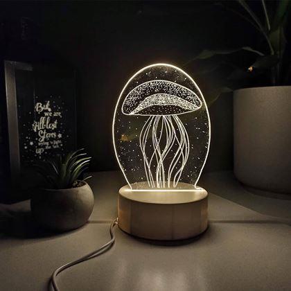 Imaginea din Lampă decorativă 3D  -  meduză