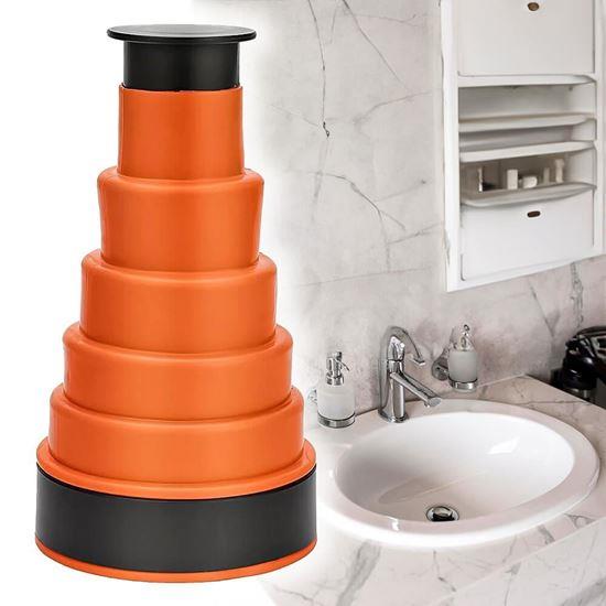 Imaginea din Clopot pliabil pentru desfundarea scurgerilor