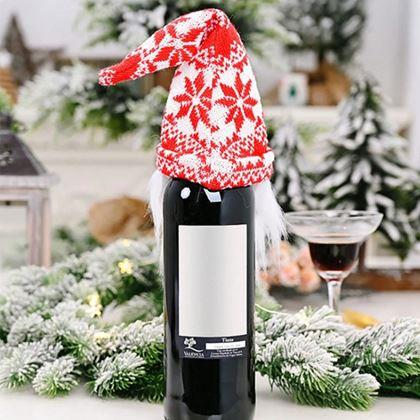 Imaginea din Gnom decorativ de Crăciun pentru sticla de vin