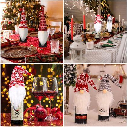 Imaginea din Gnom decorativ de Crăciun pentru sticla de vin