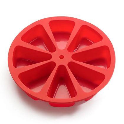 Imaginea din Formă de copt din silicon pentru 8 prăjituri/torturi