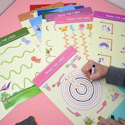 Imaginea din Fișe de lucru pentru preșcolari 24 buc