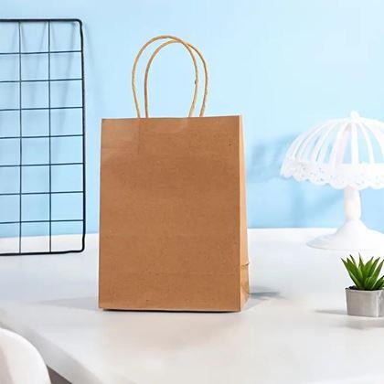 Imaginea din Set de 10 pungi cadou - auriu