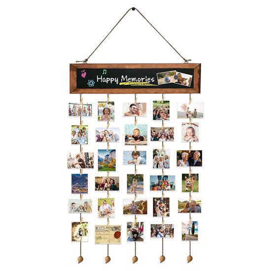 Imaginea din Panou de afișare pentru fotografii cu șnur pentru familie