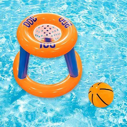 Imaginea din Coș de baschet gonflabil pentru piscină