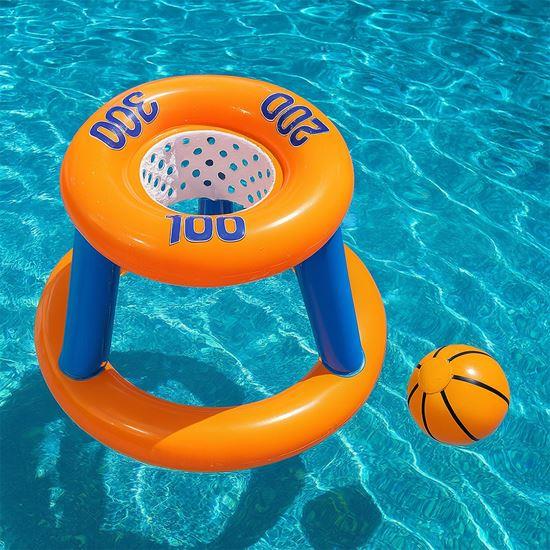 Imaginea din Coș de baschet gonflabil pentru piscină