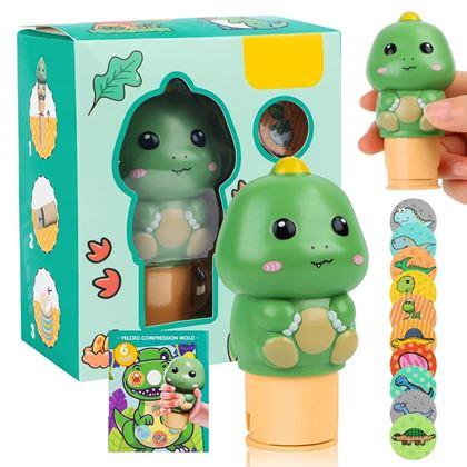 Imaginea din Ștampilă cu autocolante - dinozaur