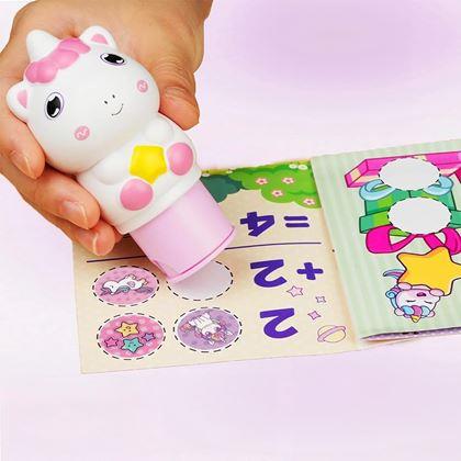 Imaginea din Ștampilă cu autocolante - unicorn