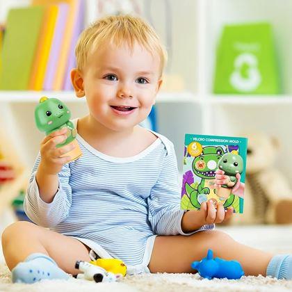 Imaginea din Ștampilă cu autocolante - dinozaur