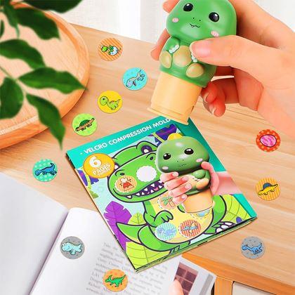 Imaginea din Ștampilă cu autocolante - dinozaur