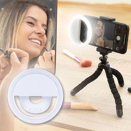Imaginea din Lumina LED pentru selfie pe telefon mobil