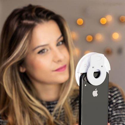 Imaginea din Lumina LED pentru selfie pe telefon mobil