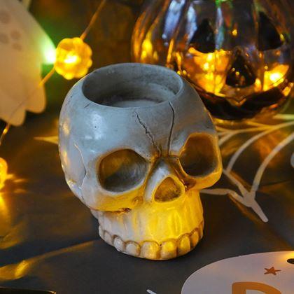 Imaginea din Suport de lumanare tealight - craniu