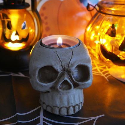 Imaginea din Suport de lumanare tealight - craniu