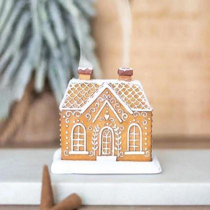 Imaginea din Decorațiuni de Crăciun - căsuță + 2 tămâie tip 