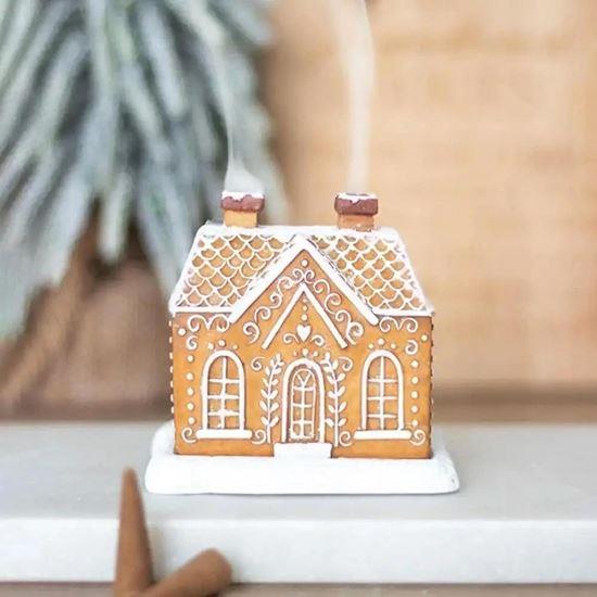 Imaginea din Decorațiuni de Crăciun - căsuță + 2 tămâie tip 