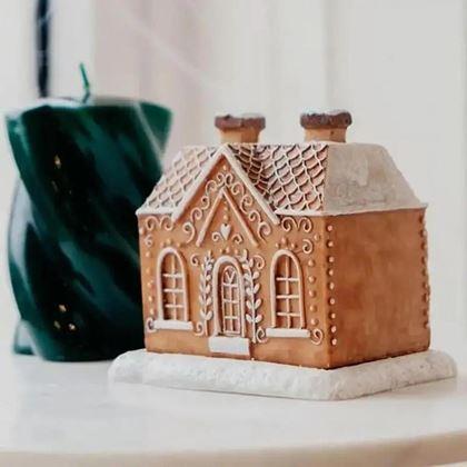 Imaginea din Decorațiuni de Crăciun - căsuță + 2 tămâie tip 