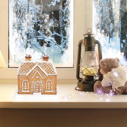 Imaginea din Decorațiuni de Crăciun - căsuță + 2 tămâie tip 
