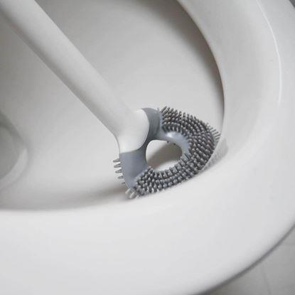 Imaginea Periuță WC din silicon 2 în 1