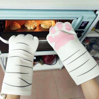 Imaginea din Mănușă de bucătărie - labă de pisică