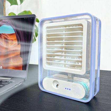 Imaginea din Răcitor de aer portabil pentru masă - albastru