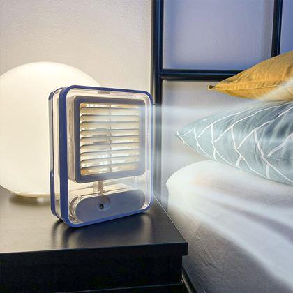 Imaginea din Răcitor de aer portabil pentru masă - albastru