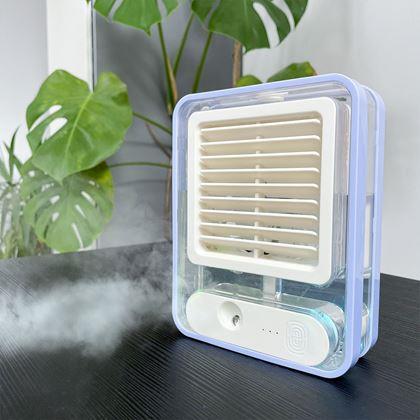 Imaginea din Răcitor de aer portabil pentru masă - albastru