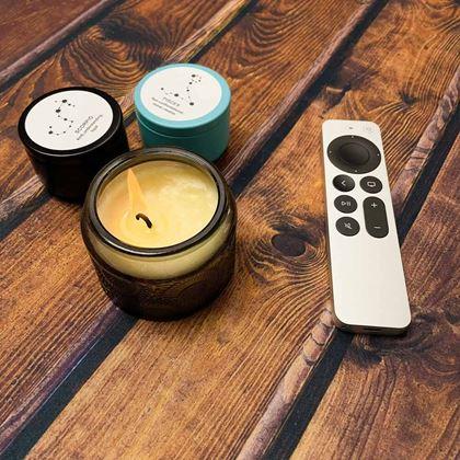 Imaginea din Față de masă decorativă cu motiv de lemn 61 x 61 cm