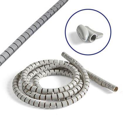 Imaginea din Organizator spiral pentru cabluri – 2 m, diametru 2 cm
