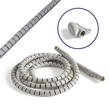 Imaginea din Organizator spiral pentru cabluri – 2 m, diametru 2 cm