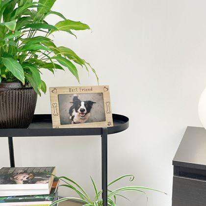 Imaginea din Rama foto din lemn "Best Friend", 10 x 15 cm