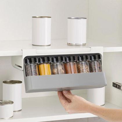 Imaginea din Organizator basculant cu 6 recipiente pentru condimente