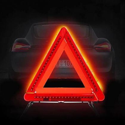 Imaginea din Triunghi cu LED-uri de avertizare