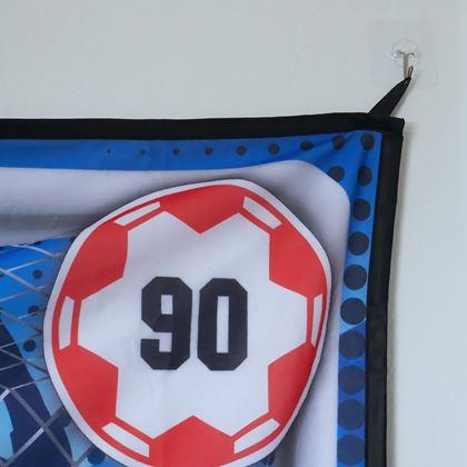 Imaginea din Poartă de fotbal din material textil cu minge cu velcro