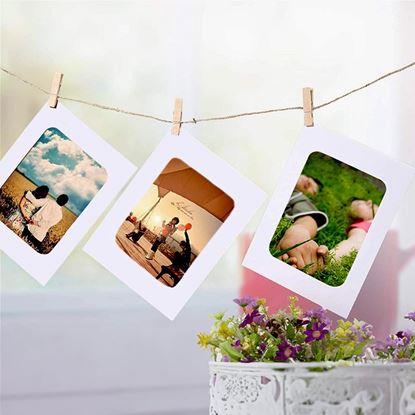 Imaginea Rame foto din hârtie pentru agățat, cu sfoară și cleme