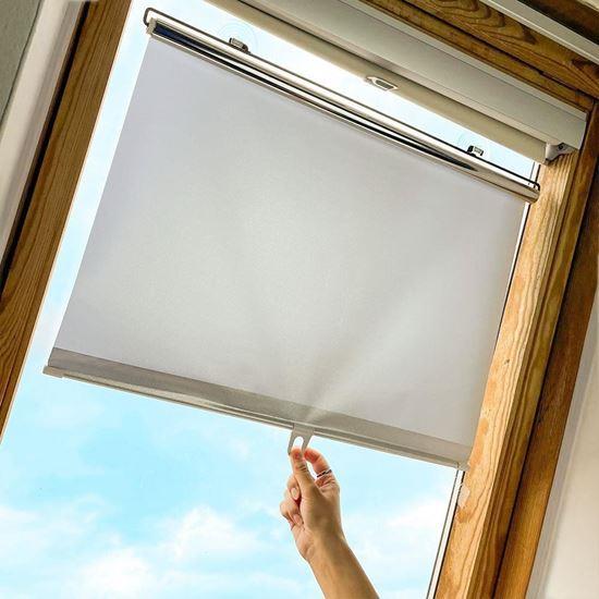 Imaginea din Jaluzea rulabilă împotriva soarelui deschisă 68 x 125 cm