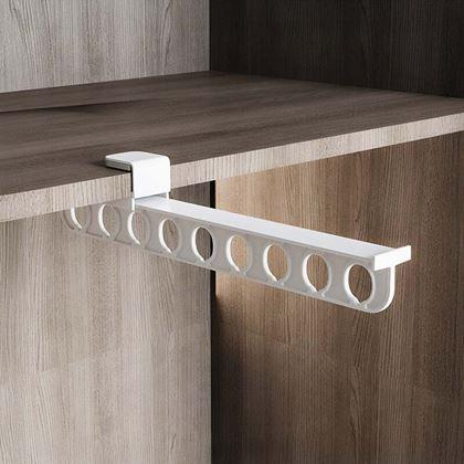 Imaginea din Cârlig extensibil autocolant pentru 9 umerașe
