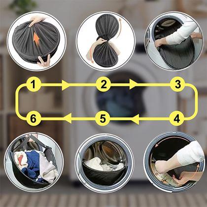 Imaginea din Coș pliabil pentru scoaterea rufelor