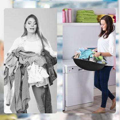 Imaginea din Coș pliabil pentru scoaterea rufelor