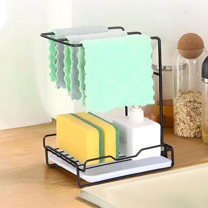 Imaginea din Uscător de vase autoadeziv pentru bureți și lavete