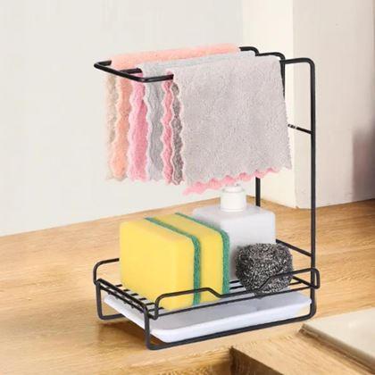 Imaginea din Uscător de vase autoadeziv pentru bureți și lavete