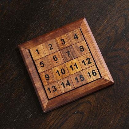 Imaginea din Puzzle glisant din lemn