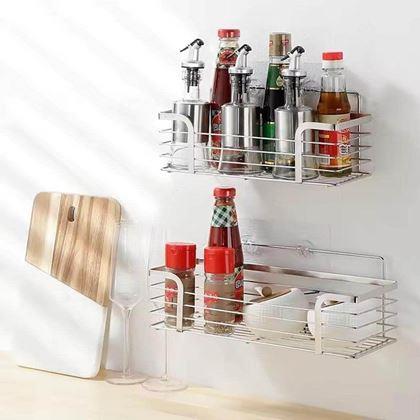 Imaginea din Raft din inox autoadeziv pentru duș 30 cm