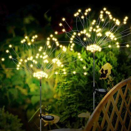 Imaginea din Lampă solară cu înfigere în pământ - puf de păpădie