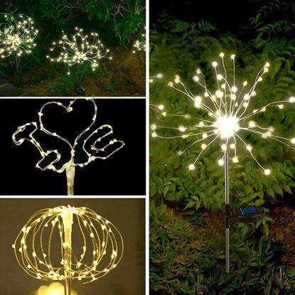 Imaginea Lampă solară cu înfigere în pământ - puf de păpădie