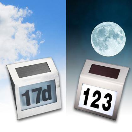 Imaginea din Lumină solară cu număr de casă