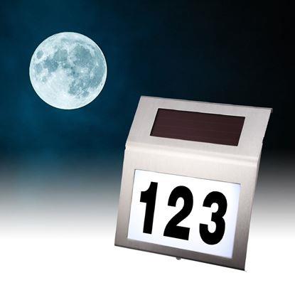 Imaginea Lumină solară cu număr de casă